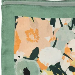 Fabrique de Styles Accessoires Mode>Carré de soie 66cm - Garden Pastel