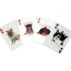 Fabrique de Styles Jeux>Cartes à jouer chats 3d Multicolore