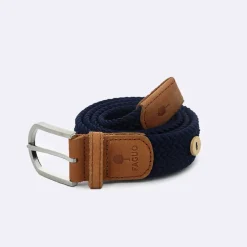 Fabrique de Styles Accessoires Mode>Ceinture tressée marine taille unique Bleu