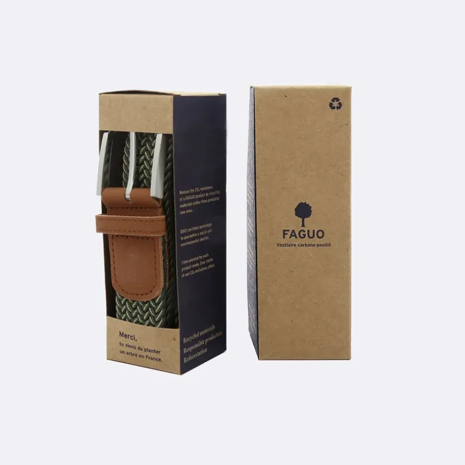 Fabrique de Styles Accessoires Mode>Ceinture tressée et beige taille unique Kaki