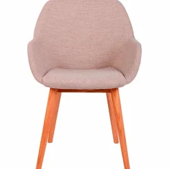 Fabrique de Styles Chaises>Chaise avec accoudoirs en tissu - Altea Sable