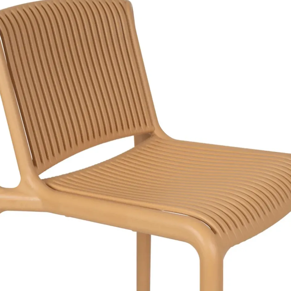 Fabrique de Styles Chaises, Fauteuils|Jardin>Chaise de bar d'extérieur - Lumi Beige