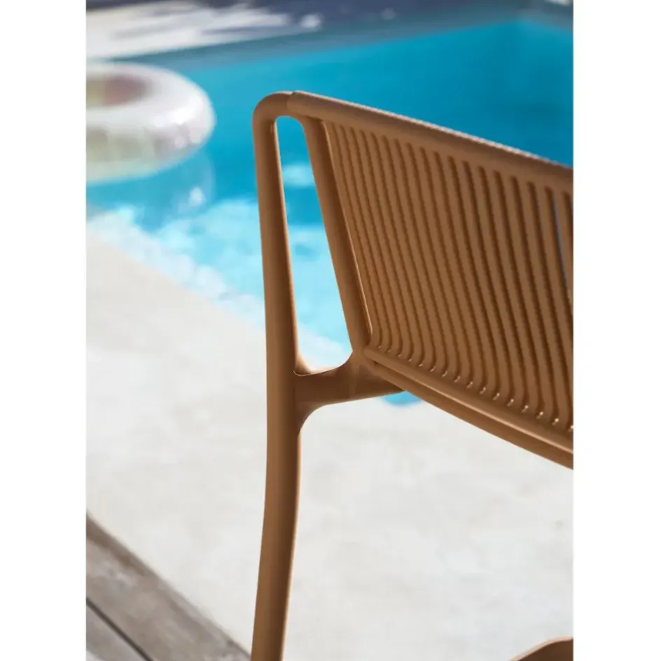 Fabrique de Styles Chaises, Fauteuils|Jardin>Chaise de bar d'extérieur - Lumi Beige