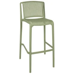 Fabrique de Styles Chaises, Fauteuils|Jardin>Chaise de bar d'extérieur h100cm - Lumi Kaki