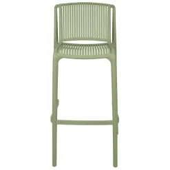 Fabrique de Styles Chaises, Fauteuils|Jardin>Chaise de bar d'extérieur h100cm - Lumi Kaki