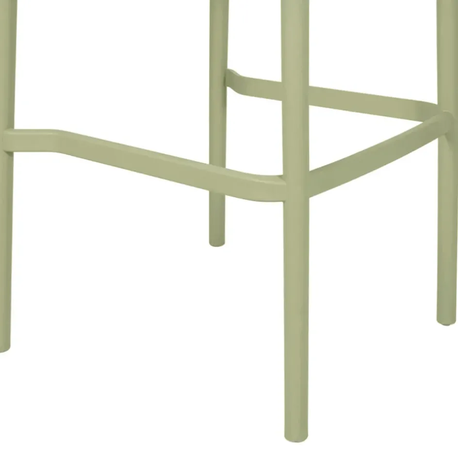 Fabrique de Styles Chaises, Fauteuils|Jardin>Chaise de bar d'extérieur h100cm - Lumi Kaki