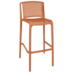 Fabrique de Styles Chaises, Fauteuils|Jardin>Chaise de bar d'extérieur h100cm - Lumi Terracotta