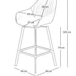 Fabrique de Styles Tabourets Et Chaises De Bar><noscript><img width=