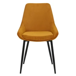 Fabrique de Styles Chaises>Chaise de salle à manger en velours côtelé - Ben Curry