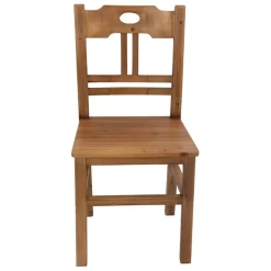 Fabrique de Styles Chaises>Chaise de salle à manger en sapin - Terroir Naturel