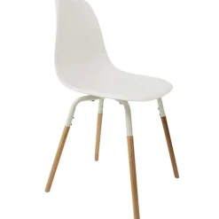Fabrique de Styles Chaises>Chaise de salle à manger scandinave - Phebee Blanc