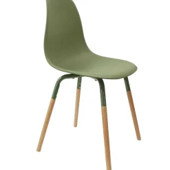 Fabrique de Styles Chaises>Chaise de salle à manger scandinave - Phebee Vert