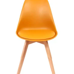 Fabrique de Styles Chaises>Chaise salle à manger scandinave - Samantha Jaune