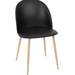 Fabrique de Styles Chaises>Chaise salle à manger scandinave - Bergen Noir