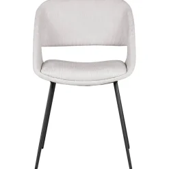 Fabrique de Styles Chaises>Chaise salle à manger velours côtelé écru - Alma Ecru