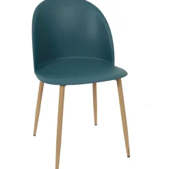 Fabrique de Styles Chaises>Chaise scandinave bergen canard Bleu