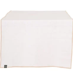 Fabrique de Styles Chemins De Table>Chemin de table en lin et coton 48x160cm - Calvi II Blanc