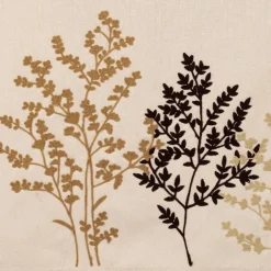 Fabrique de Styles Chemins De Table>Chemin table en coton avec broderies 160x50cm - Adelie Ecru