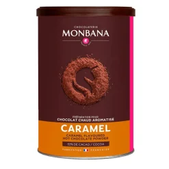 Fabrique de Styles Chocolats Et Confiseries>Chocolat en poudre arôme caramel 250g Marron