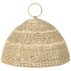 Fabrique de Styles Bonbonnières, Cloches Et Coupes>Cloche en jonc de mer d35cm - Recif Naturel