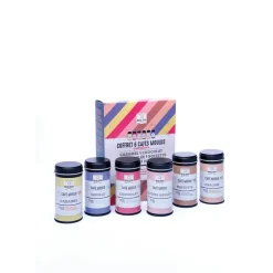 Fabrique de Styles Cafés, Thés Et Infusions>Coffret 6 cafés aromatisés moulus - 6 recettes en boîte xs Multicolore