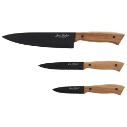 Fabrique de Styles Couteaux De Cuisine>coffret 3 couteaux cuisine natural life Naturel