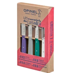 Fabrique de Styles Couteaux De Cuisine>Coffret 4 pièces " les essentiels " multicolor - Opinel Multicolore