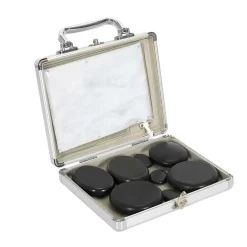Fabrique de Styles Relaxation Et Massage>Coffret 8 pierres chaudes Argent