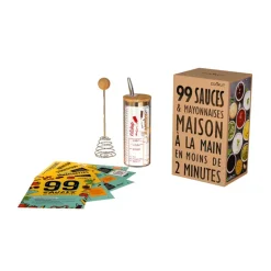 Fabrique de Styles Ustensibles De Cuisine>Coffret 99 sauces et mayonnaise maison