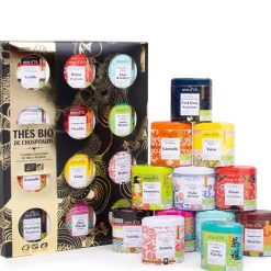 Fabrique de Styles Cafés, Thés Et Infusions>Coffret 12 thés bio Multicolore