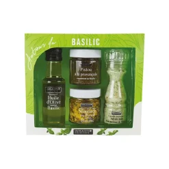 Fabrique de Styles Condiments Et Épices>Coffret autour du basilic
