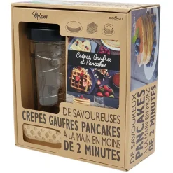 Fabrique de Styles Ustensibles De Cuisine>Coffret cadeau miam avec livre Noir