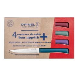 Fabrique de Styles Couverts>Coffret de 4 couteaux de table multicolor - Opinel Multicolore