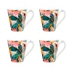 Fabrique de Styles Tasses Et Mugs>Coffret de 4 mugs en porcelaine 31cl - Taiana