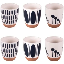 Fabrique de Styles Tasses Et Mugs>Coffret de 6 tasses 10cl - Mikonos Multicolore
