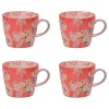 Fabrique de Styles Tasses Et Mugs>Coffret de 4 tasses en grès rouge 36cl - Ava