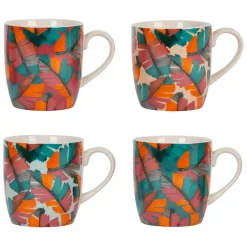 Fabrique de Styles Tasses Et Mugs>Coffret de 4 tasses en grès 35cl - Seguia Multicolore