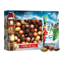 Fabrique de Styles Chocolats Et Confiseries>Coffret enrobés de noël 300g Multicolore