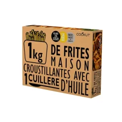 Fabrique de Styles Ustensibles De Cuisine>Coffret frites maison au four Noir