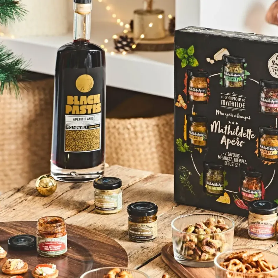 Fabrique de Styles Conserverie>Coffret mathildette apéro 7 saveurs Multicolore