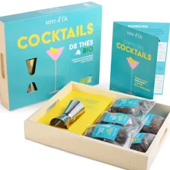 Fabrique de Styles Cafés, Thés Et Infusions>Coffret mixologie cocktails de thés bio Multicolore