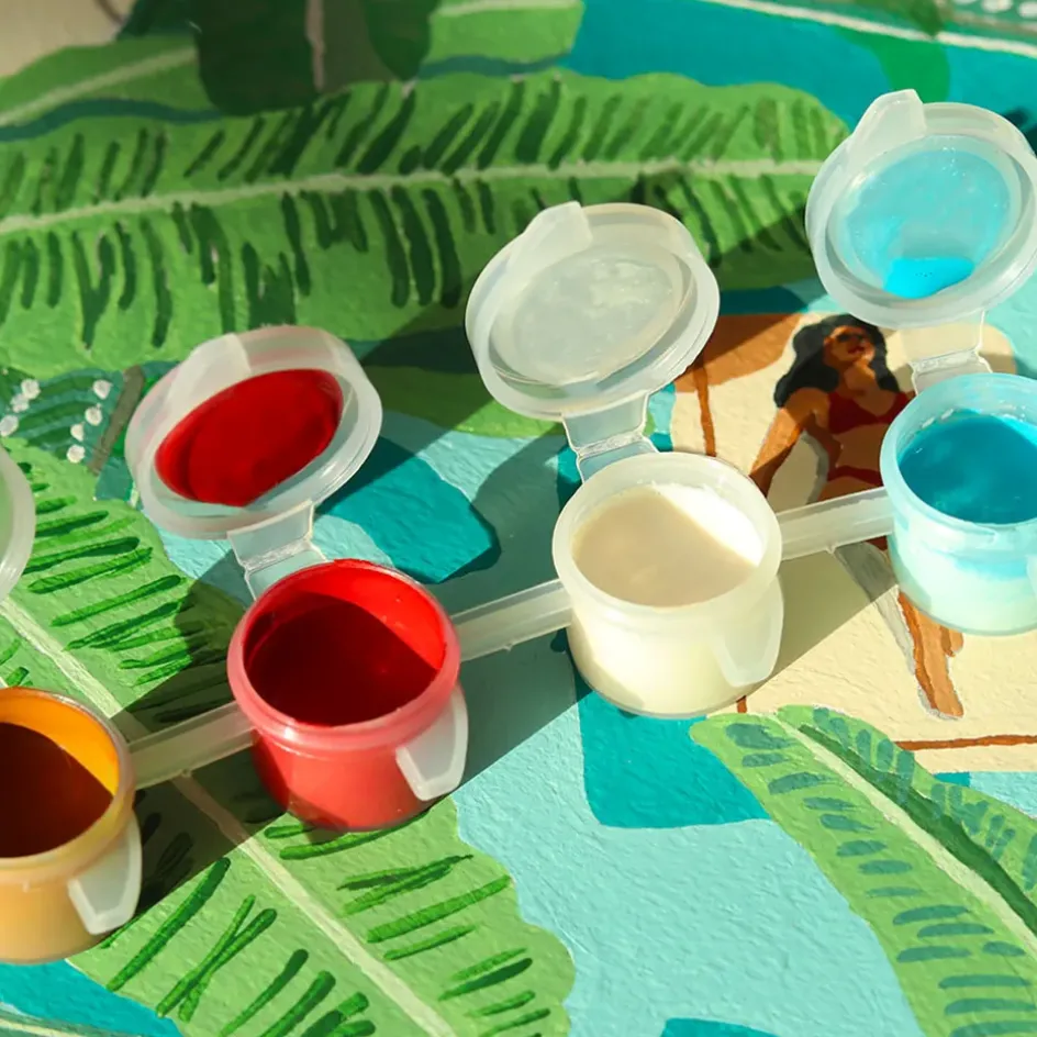 Fabrique de Styles Loisirs Créatifs>Coffret peinture au numéro Daydreaming Multicolore