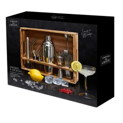 Fabrique de Styles Accessoires Vin Et Cocktails>Coffret pour cocktail 15 accessoires Multicolore