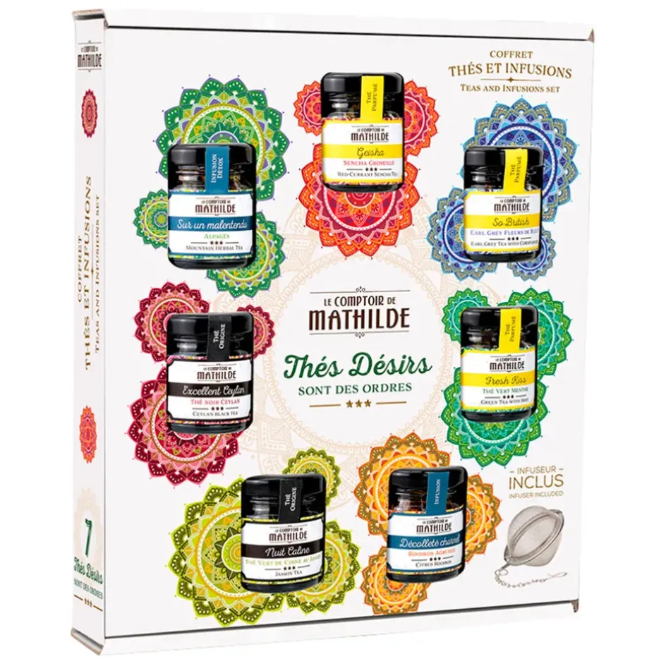 Fabrique de Styles Cafés, Thés Et Infusions>Coffret thés et infusions Multicolore