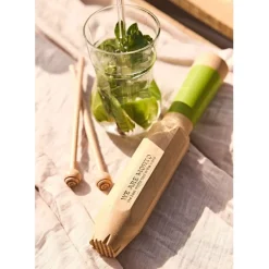 Fabrique de Styles Accessoires Vin Et Cocktails>Coffret ustensile mojito et pilon Bois