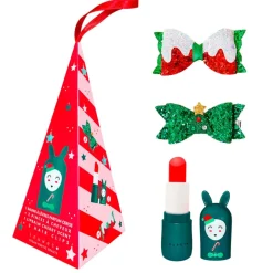 Fabrique de Styles Soins Du Visage>Coffret Xmas- Baume à lèvre et 2 barettes Multicolore
