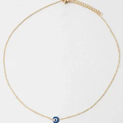 Fabrique de Styles Bijoux Fantaisie>Collier en acier inoxydable l39cm Indigo