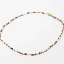 Fabrique de Styles Bijoux Fantaisie>Collier en acier inoxydable l40cm Multicolore