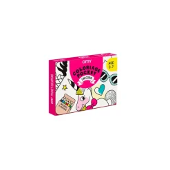 Fabrique de Styles Jouets>Coloriage pocket 52x58cm - unicorn Noir