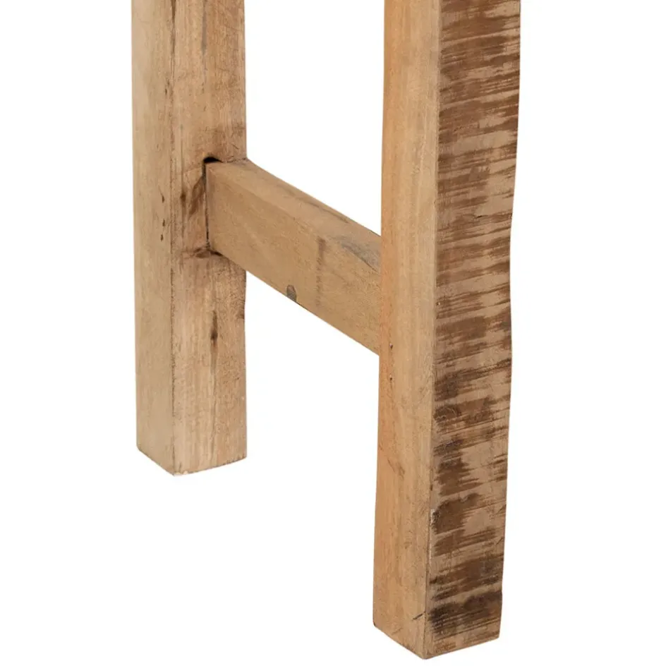 Fabrique de Styles Consoles>Console en bois en manguier et acacia recyclés 120x33cm - campagne Naturel